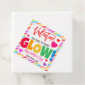 Étiquettes Cadeau Tag cadeau Valentine (En situation)