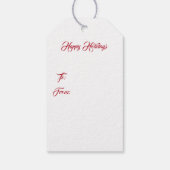 Étiquettes-cadeau Tag-Christmas Nutcracker (Dos)