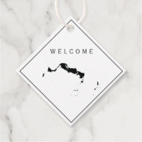 Tag de bienvenue du Mariage Turks and Caicos