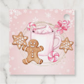 Étiquettes Cadeau Tag de bombe chocolat chaud (Dos)