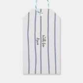 Étiquettes-cadeau Tag de la fête des bois (Dos)