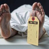 Étiquettes-cadeau Tag de l'orteil