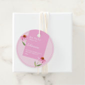 Étiquettes Cadeau Tag d'entreprise Echinacea Herbal Tea (En situation)
