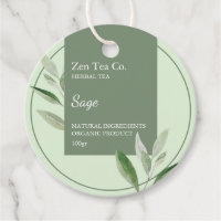 Tag d'entreprise Sage Herbal Tea