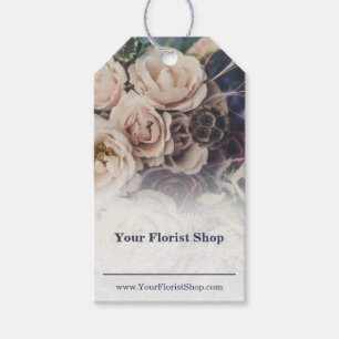 Étiquettes-cadeau Tag 📷 🌷 Florist personnalisé QR Code Flower Care