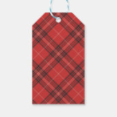 Étiquettes-cadeau Tag Tartan Gift (Dos)