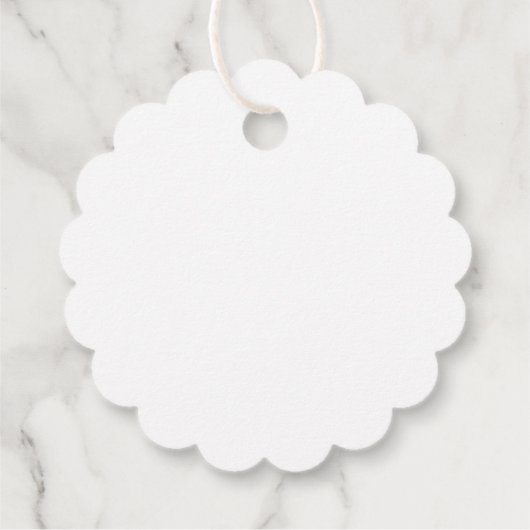 Étiquettes Cadeau Tag-Wreath (Dos)