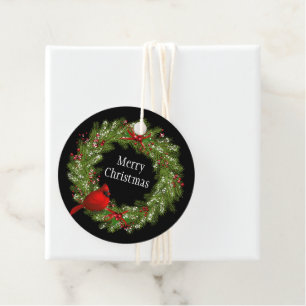 Étiquettes Cadeau Tag-Wreath