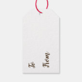 Étiquettes-cadeau Tags Cadeau Bientôt (Dos)