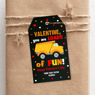 Étiquettes-cadeau Tags cadeaux de construction, Classroom Valentine'