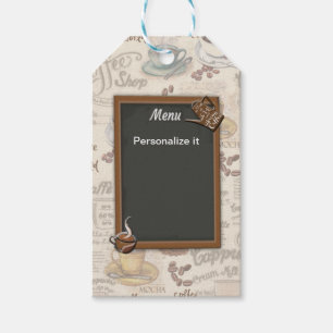 Étiquettes-cadeau Tags cadeaux de la boutique de café suédoise Fika