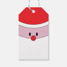 Tags cadeaux de Noël du Père Noël