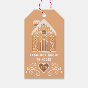 Étiquettes-cadeau Tags cadeaux Gingerbread House