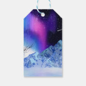 Étiquettes-cadeau Tags cadeaux Winter Wonderlights (Dos)