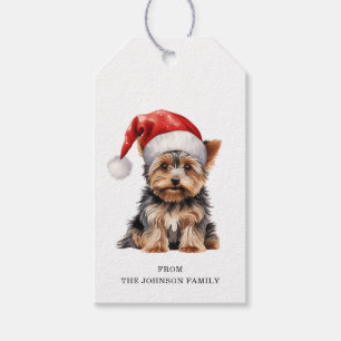 Étiquettes-cadeau Tags cadeaux Yorkshire Terrier