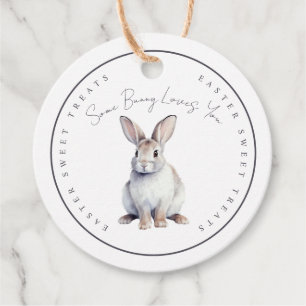 Étiquettes Cadeau Tags de la Faveur de Pâques Certains lapins vous a
