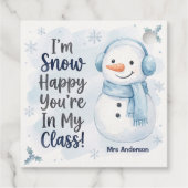 Étiquettes Cadeau Tags favoris (Dos)