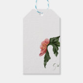Étiquettes-cadeau Tags fleur (Devant)
