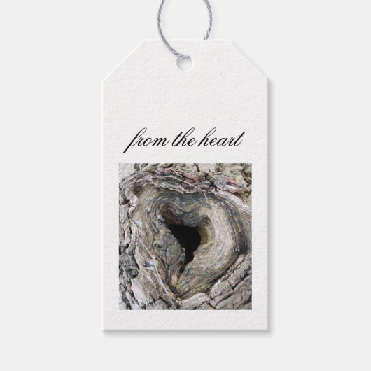 Étiquettes-cadeau Tags Heart Gift (Devant)