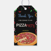 Étiquettes-cadeau Tags Pizza Favor (Devant)