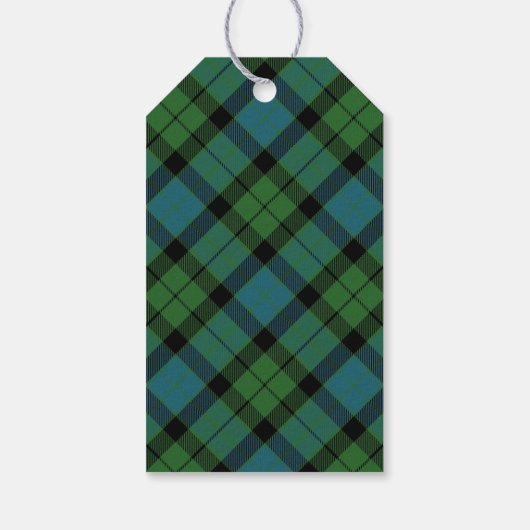 Étiquettes-cadeau Tartan Delights Clan MacKay Ancient Plaid (Dos)