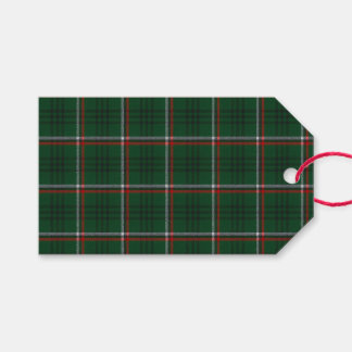 Étiquettes-cadeau Tartan riche