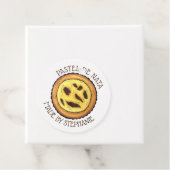 Étiquettes Cadeau Tarte à l'oeuf de garde portugaise Pastel Pastéis (En situation)