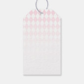 Étiquettes-cadeau Tea Party Flowers fille baby shower (Dos)