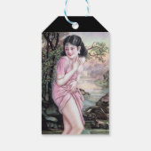 Étiquettes-cadeau Tease en Stream Oasis par Shanghai China Girl (Dos)