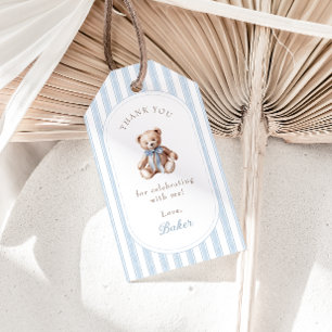 Étiquettes-cadeau Teddy Bear Favor Tags