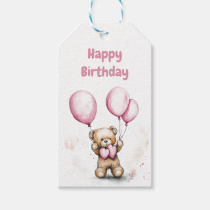 Étiquettes-cadeau Teddy Bear Gig