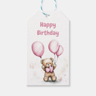 Étiquettes-cadeau Teddy Bear Gig