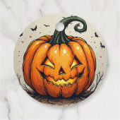 Étiquettes Cadeau Tegg pour Halloween (Dos)