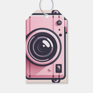 Étiquettes-cadeau Tendance Rose Instantané Shoot Appareil Photo 