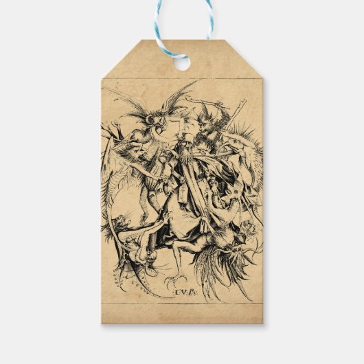 Étiquettes-cadeau Tentations de St Anthony (Devant)