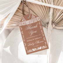 Terracotta Cielito Lindo Baby shower mexicain