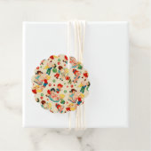 Étiquettes Cadeau Terre des bonbons (En situation)