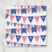 Étiquettes Cadeau Terre Des Trois ! 4 juillet 3ème anniversaire (Dos)