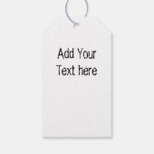 Étiquettes-cadeau Tête d'attaque du léopard (Dos)