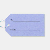 Étiquettes-cadeau Texas State Mockingbird & Bluebonnet Flower (Dos Horizontal)