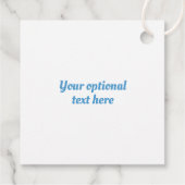 Étiquettes Cadeau Texte personnalisé Mykonos Grèce (Dos)