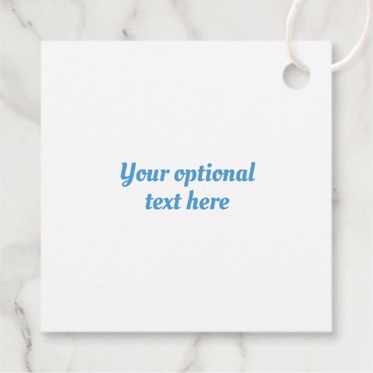 Étiquettes Cadeau Texte personnalisé Mykonos Grèce (Dos)