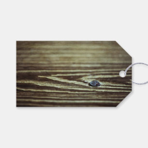 Étiquettes-cadeau Texture du grain de bois par Shirley Taylor