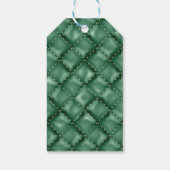 Étiquettes-cadeau Texture en cuir brillant 3 (Dos)