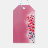 Étiquettes-cadeau Thanks for coming and your name (Dos)