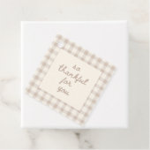 Étiquettes Cadeau Thanksgiving Favor Gift Tag (En situation)