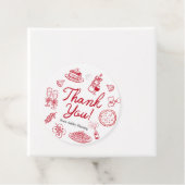 Étiquettes Cadeau That's Amore Thank You  (En situation)