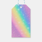 Étiquettes-cadeau Thème Anniversaire de la licorne (Dos)