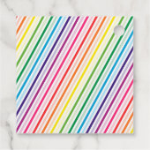 Étiquettes Cadeau Thème bonbon, chocolat, nourriture, beignets, part (Dos)