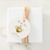 Étiquettes Cadeau Thème CHARMANT Camomille Fête de Mariage (En situation)